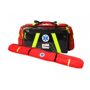 Zestaw ratownictwa medycznego PSP R1 w torbie z szynami Kramera